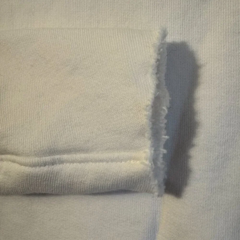 Frank and Eileen Effie Long-Sleeve Funnel Neck Capelet in White - Picture 3 of 5